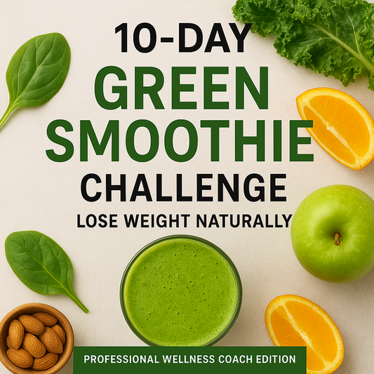 10-Day Green Smoothie Challenge – Transform Your Body Naturally 🌿